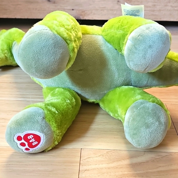 Rare Australia Exclusive Build A Bear Green Spotted Brachiosaurus 23" Plush - Picture 8 of 13